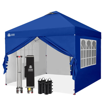 Pop-Up Pavillon 3×3 m mit 4 Seitenteilen – Wasserdicht, Stabil & Höhenverstellbar