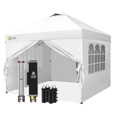 Pop-Up Pavillon 3×3 m mit 4 Seitenteilen – Wasserdicht, Stabil & Höhenverstellbar