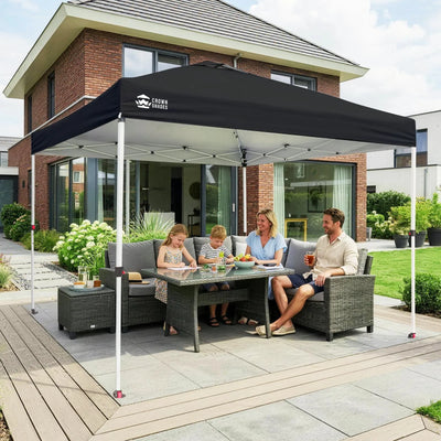 Pop-Up Faltpavillon 3 × 3 m – Wasserdicht, UV50+, Höhenverstellbar, mit Tragetasche