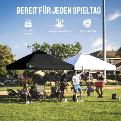 Pop-Up Faltpavillon 3 × 3 m – Wasserdicht, UV50+, Höhenverstellbar, mit Tragetasche